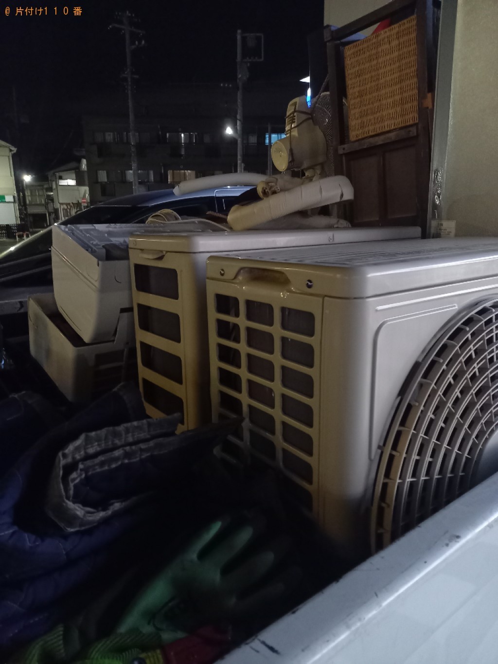 【練馬区関町】家庭用エアコンなどの出張不用品回収・処分ご依頼