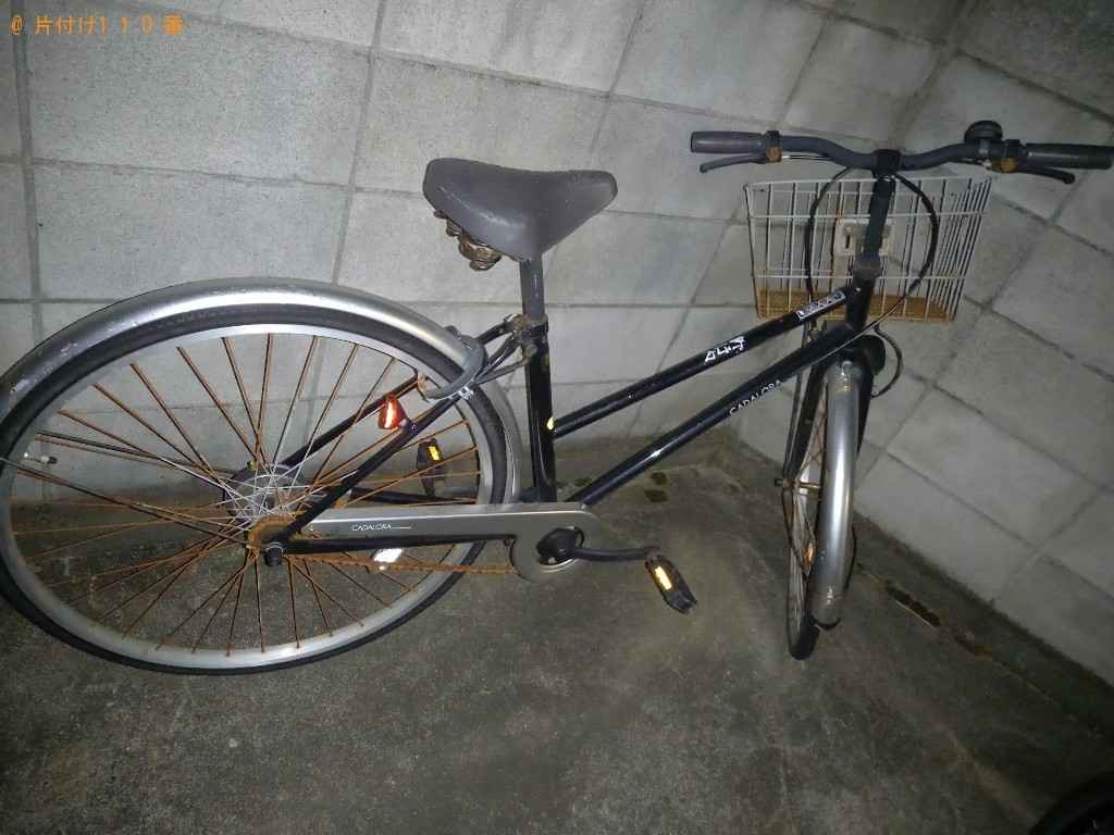 【練馬区小竹町】自転車の回収・処分ご依頼　お客様の声